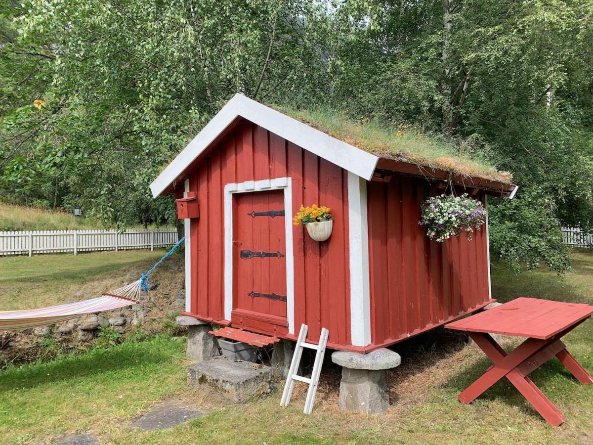 Aobrio Holidayhouse, Authentic Norwegian Farmhouse Close To Flam Laerdalsoyri Exterior photo