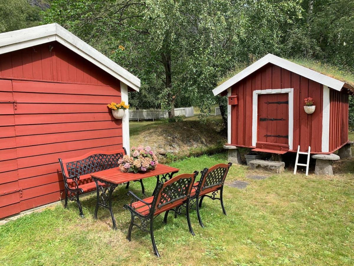 Aobrio Holidayhouse, Authentic Norwegian Farmhouse Close To Flam Laerdalsoyri Exterior photo